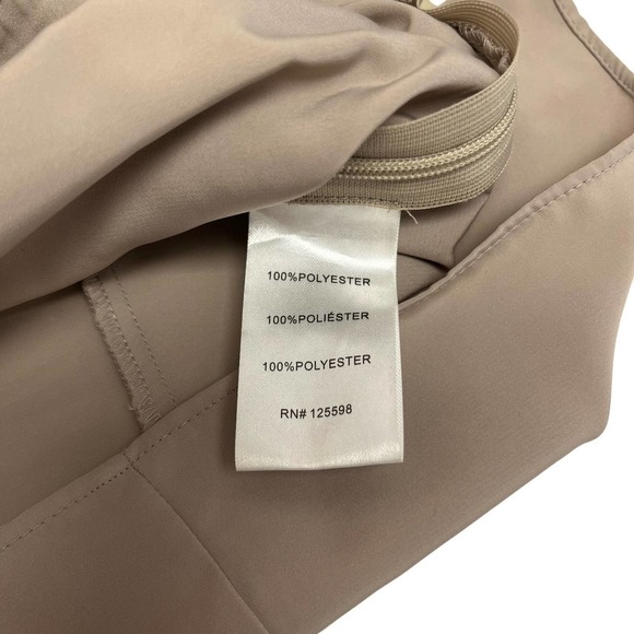 Ellen Tracy Tan Lace Spaghetti Strap Top 8 - Picture 2 of 7